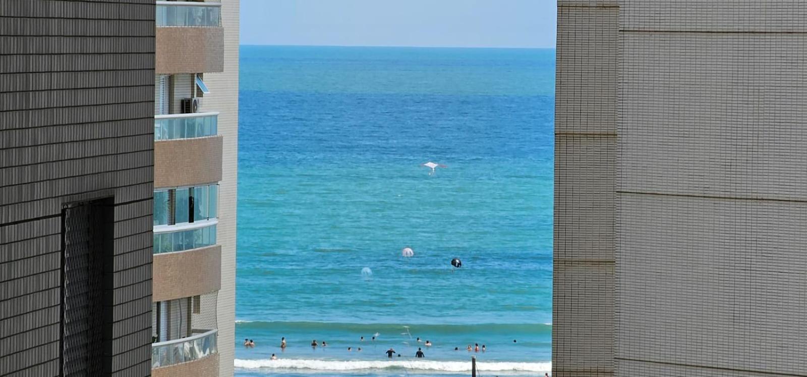 A Melhor Localizacao Da Praia Grande/Sp Екстериор снимка
