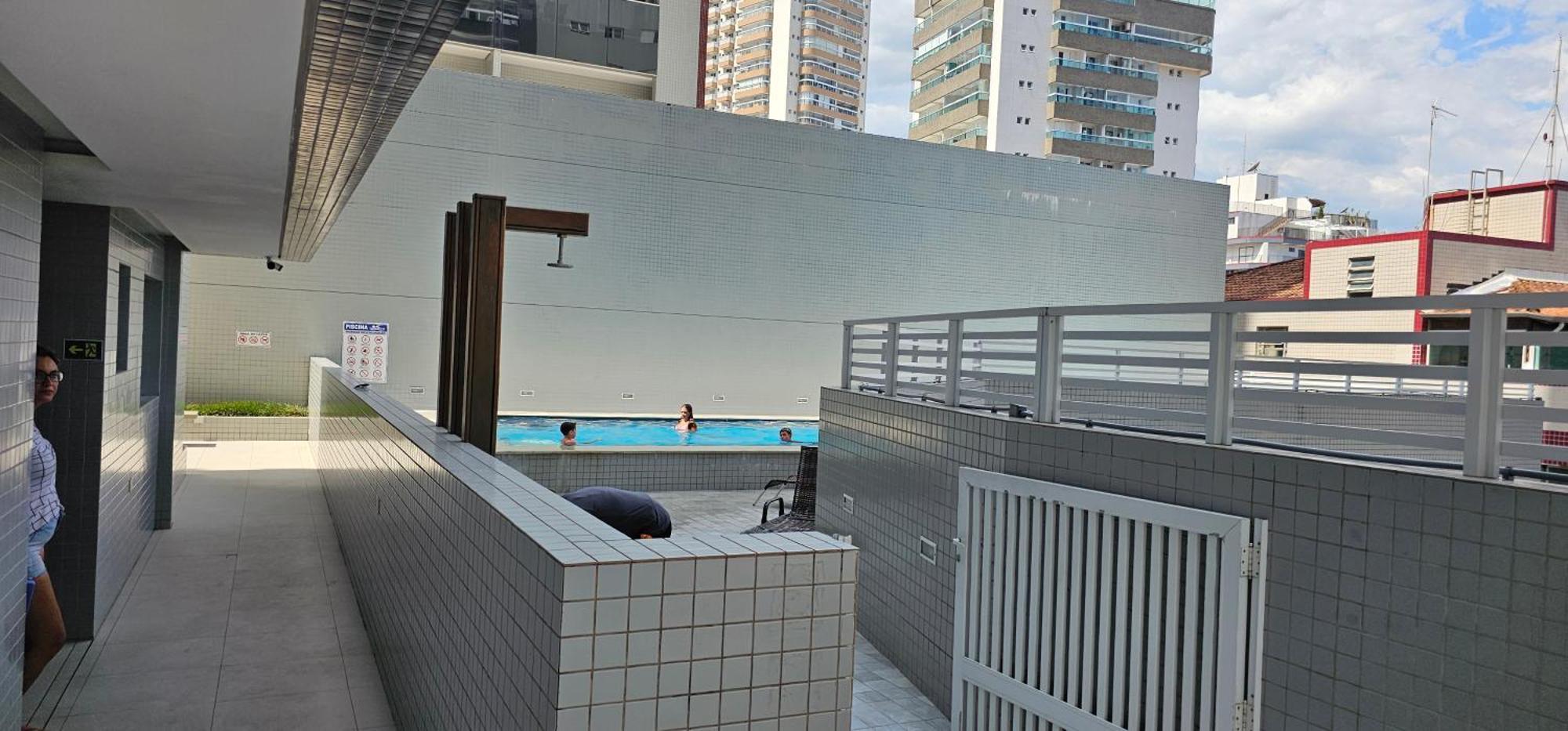 A Melhor Localizacao Da Praia Grande/Sp Екстериор снимка