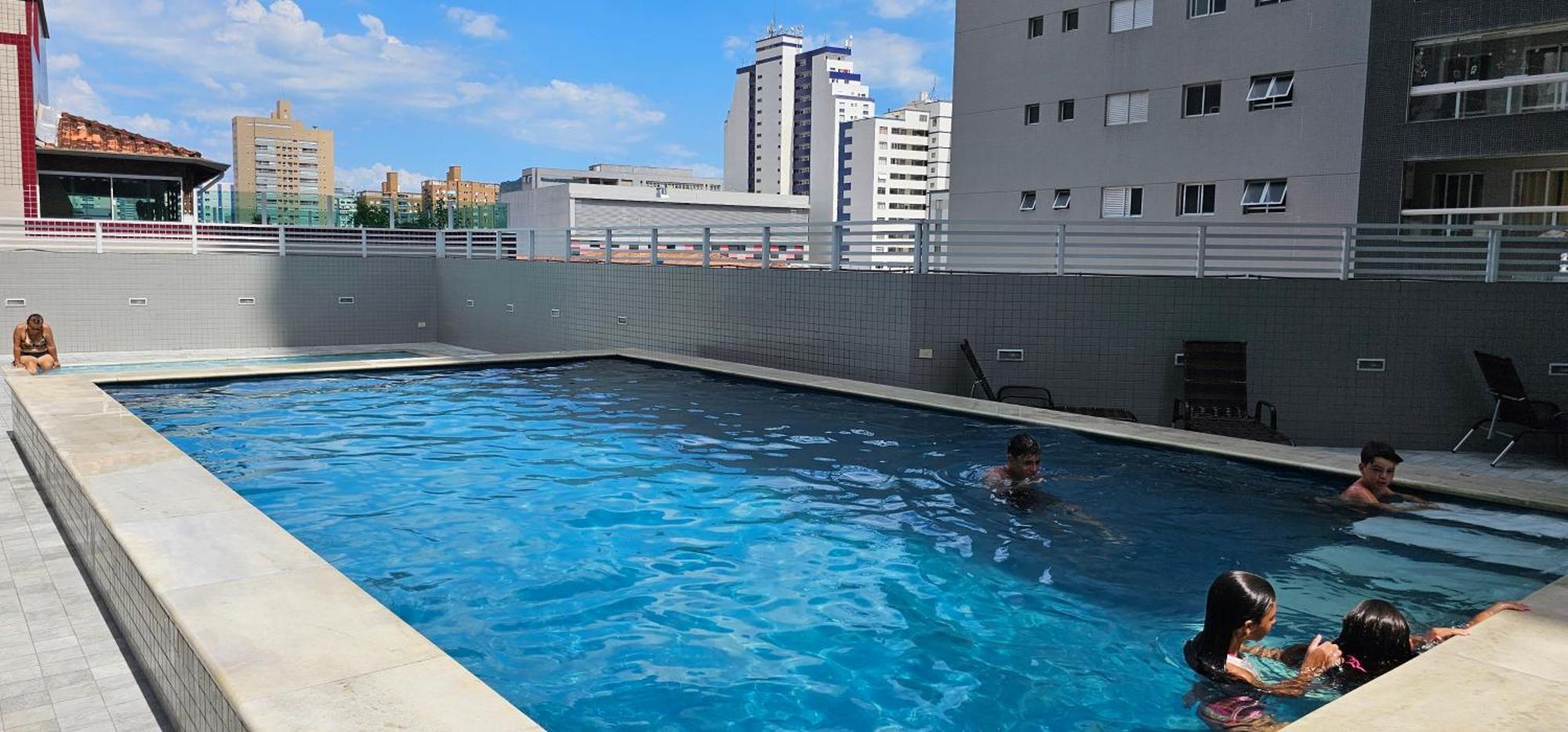 A Melhor Localizacao Da Praia Grande/Sp Екстериор снимка